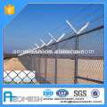 Made In Guangdong AEOMESH Supply High Security Anti Climb Fence With Barbed Wire For Airport